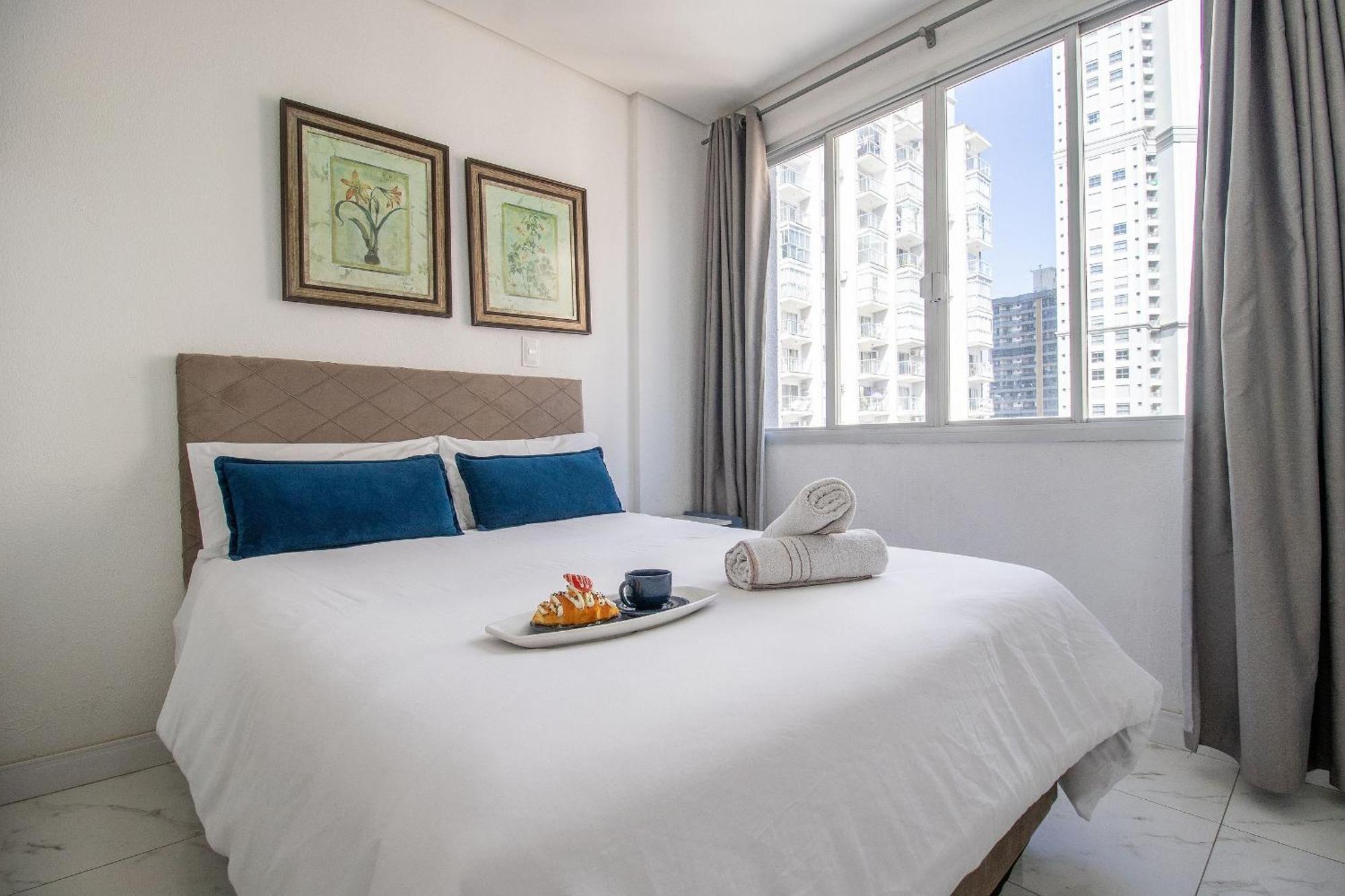 Pos83B - Garagem, Climatizado, Tv Smart, Wi-Fi Appartement Balneário Camboriú Buitenkant foto