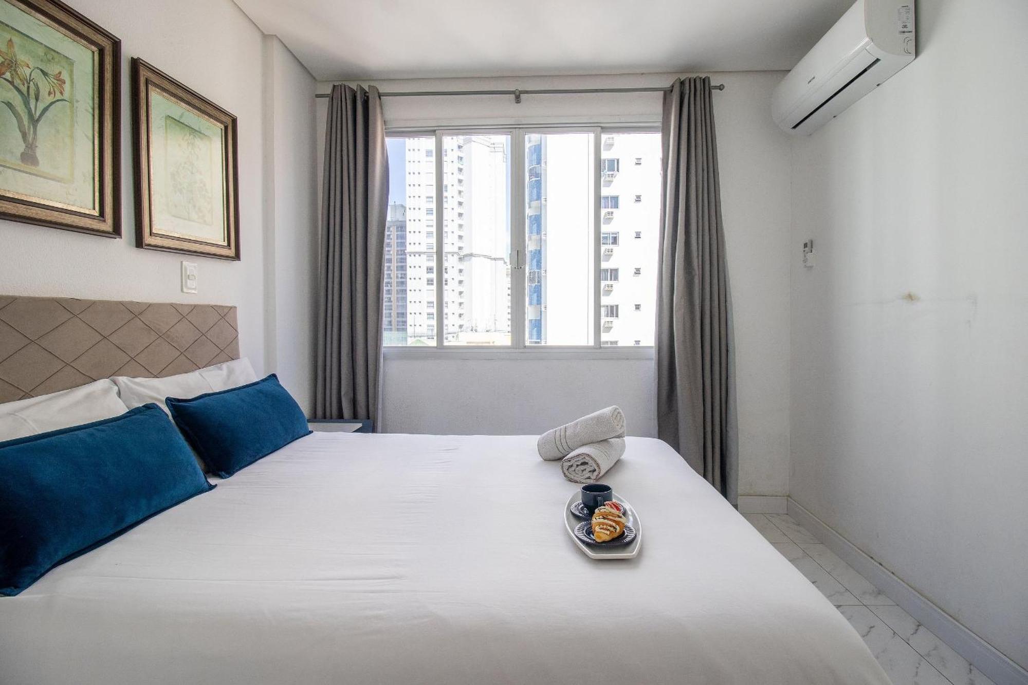 Pos83B - Garagem, Climatizado, Tv Smart, Wi-Fi Appartement Balneário Camboriú Buitenkant foto