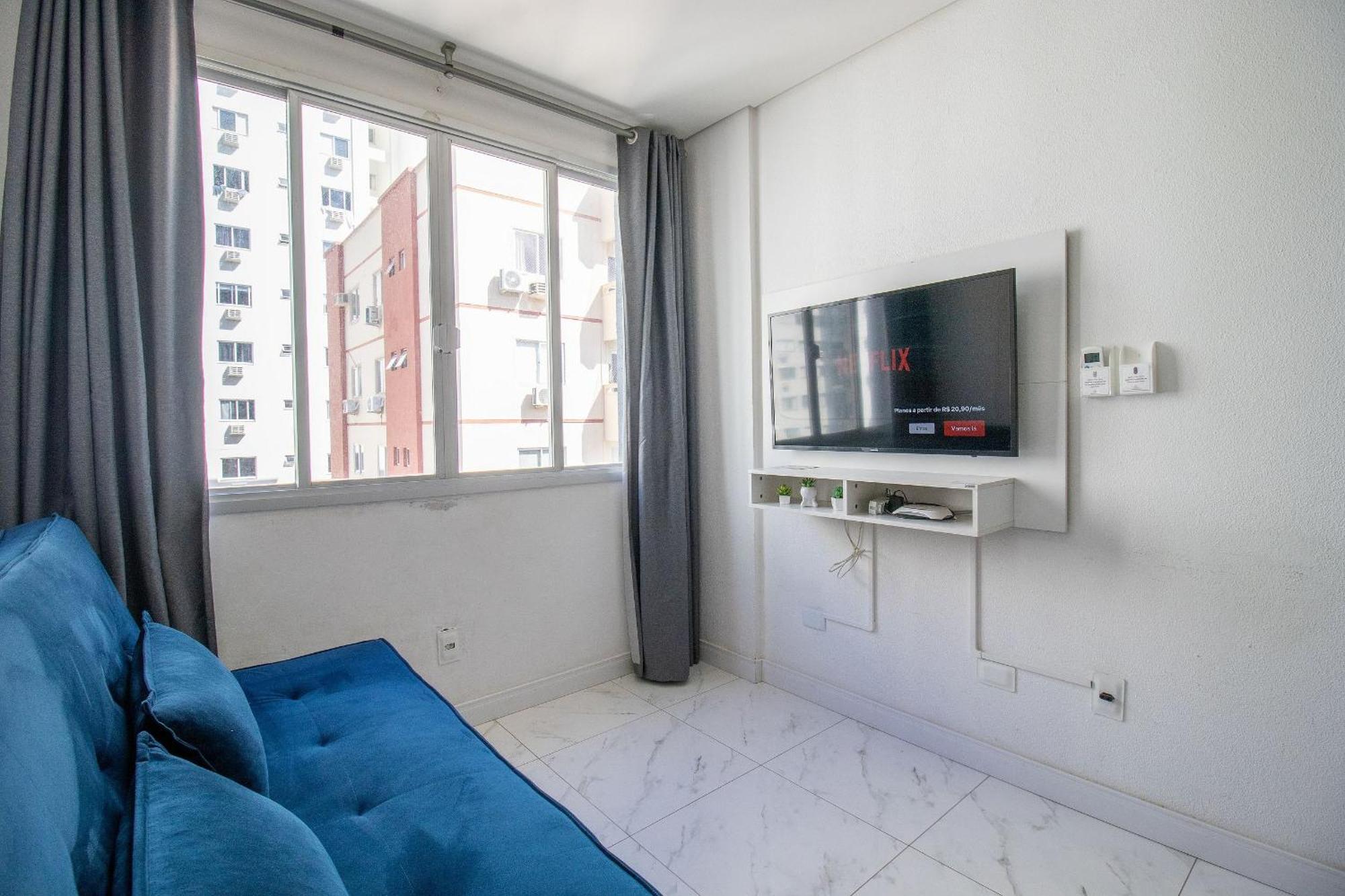 Pos83B - Garagem, Climatizado, Tv Smart, Wi-Fi Appartement Balneário Camboriú Buitenkant foto